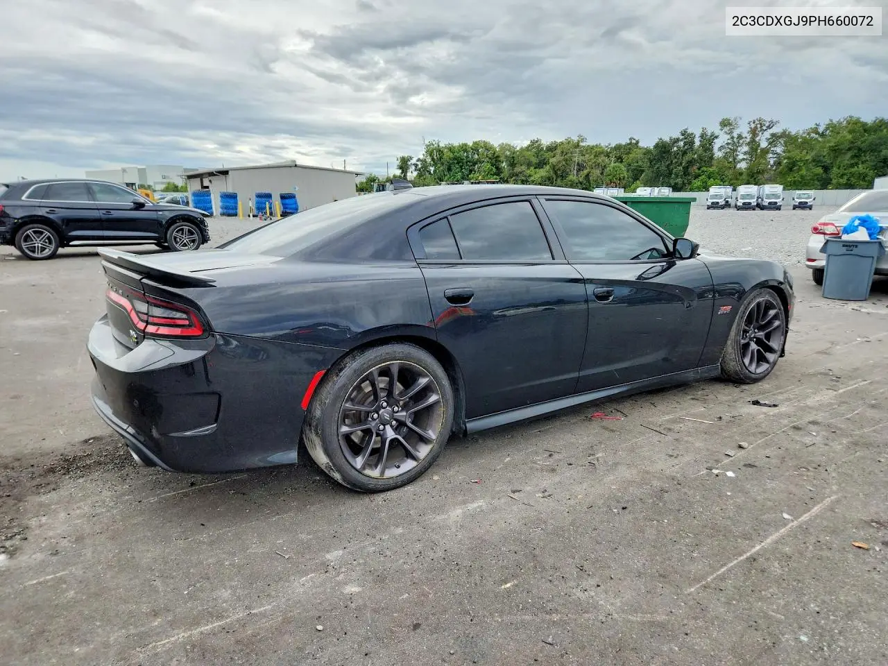 2023 DODGE CHARGER VIN 2C3CDXGJ9PH660072 — фото 3