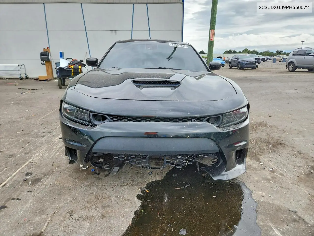 2023 DODGE CHARGER VIN 2C3CDXGJ9PH660072 — фото 5