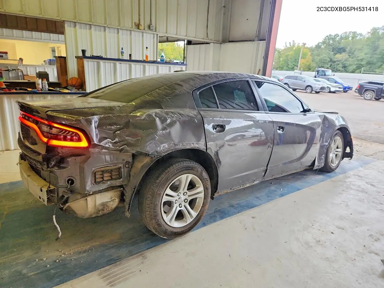 2023 DODGE CHARGER VIN 2C3CDXBG5PH531418 — фото 3
