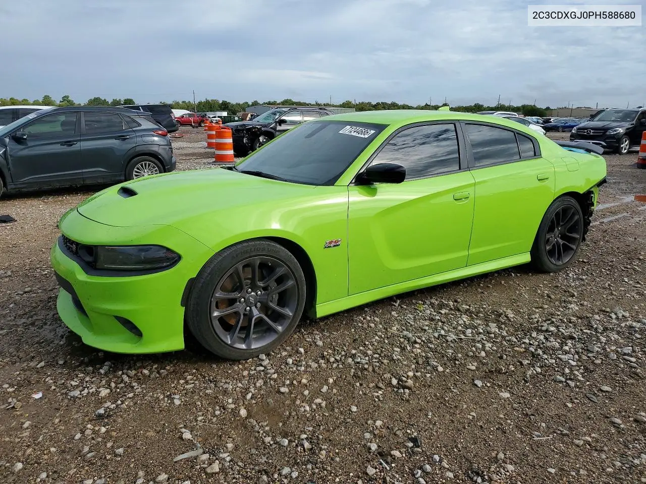 DODGE CHARGER 2023, VIN 2C3CDXGJ0PH588680