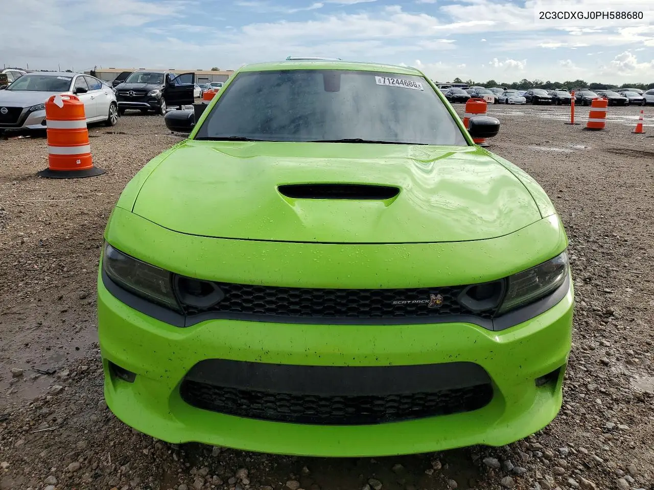 2023 DODGE CHARGER VIN 2C3CDXGJ0PH588680 — фото 5