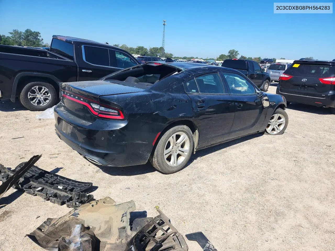 2023 DODGE CHARGER VIN 2C3CDXBG8PH564283 — фото 3