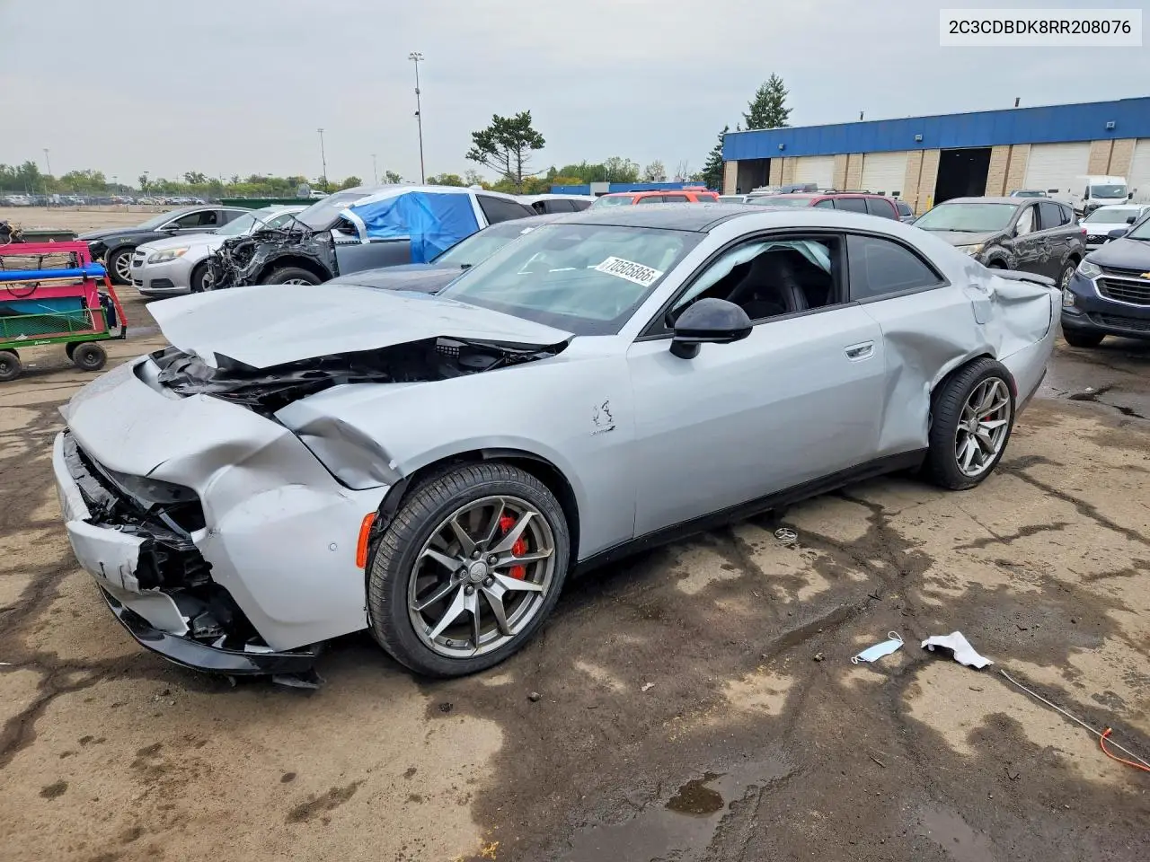 DODGE CHARGER 2024, VIN 2C3CDBDK8RR208076