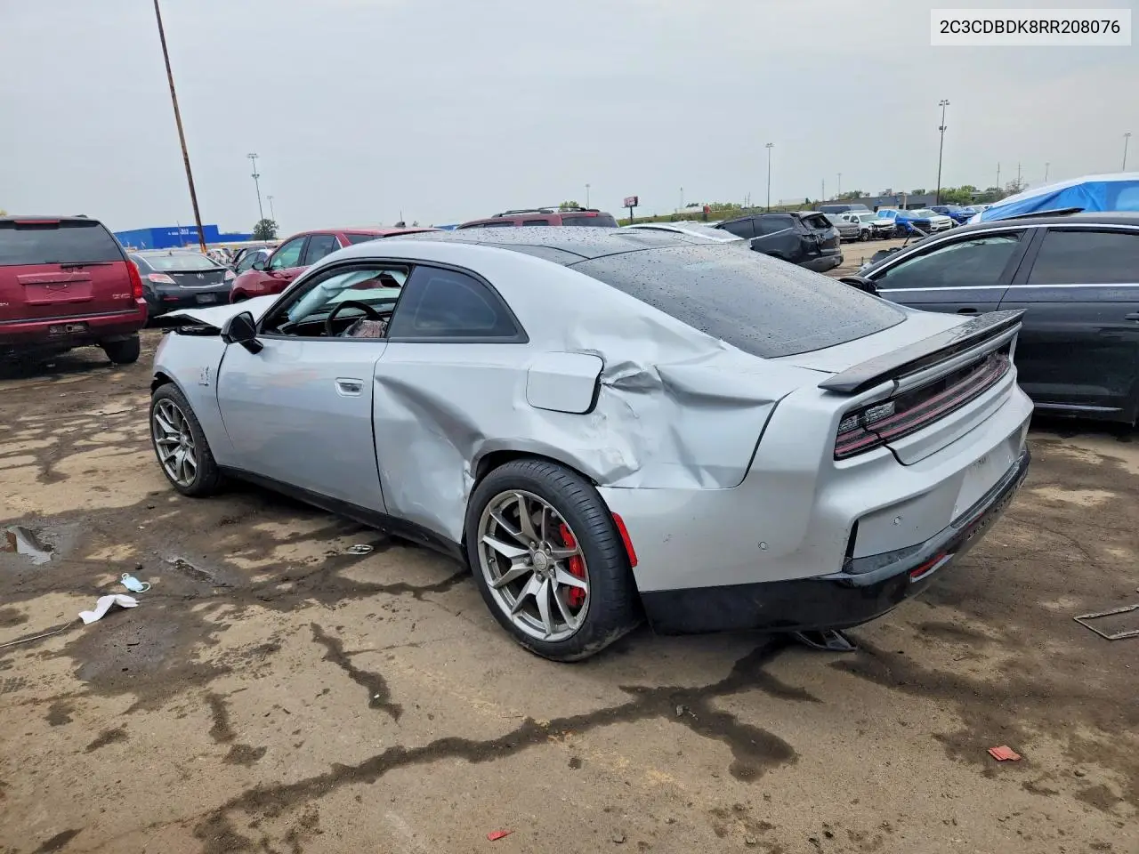 2024 DODGE CHARGER VIN 2C3CDBDK8RR208076 — фото 2