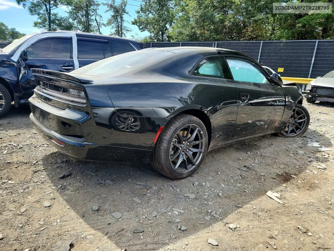 2026 DODGE CHARGER VIN 2C3CDAMP2TR228790 — фото 3