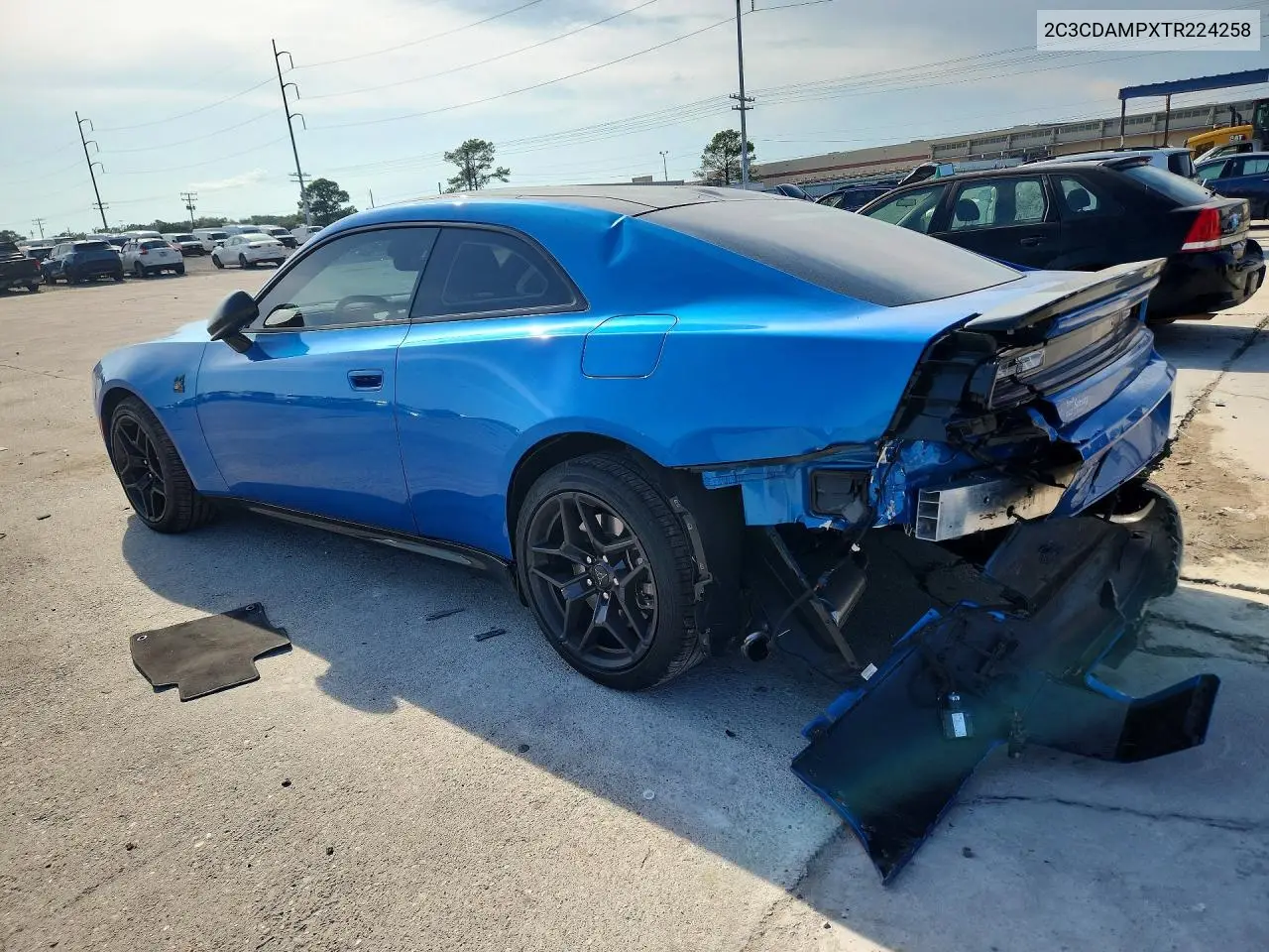 2026 DODGE CHARGER VIN 2C3CDAMPXTR224258 — фото 2