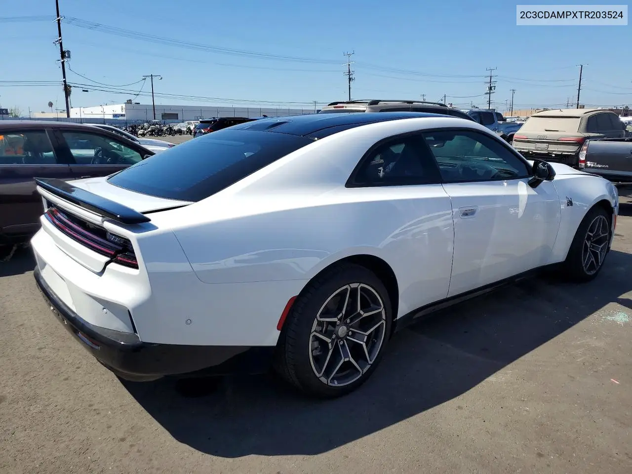 2026 DODGE CHARGER VIN 2C3CDAMPXTR203524 — фото 3