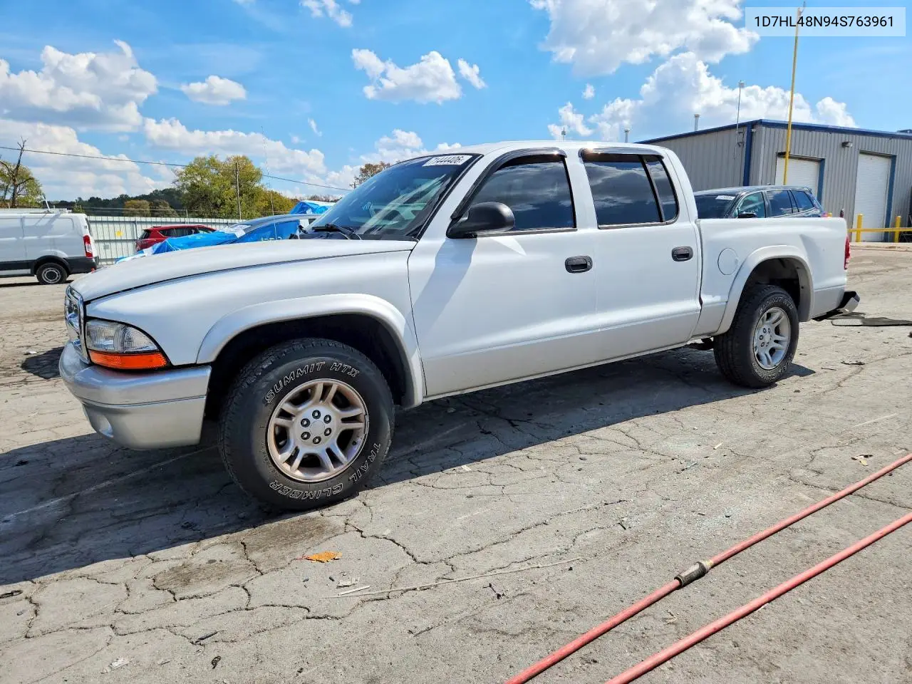 DODGE DAKOTA 2004, VIN 1D7HL48N94S763961
