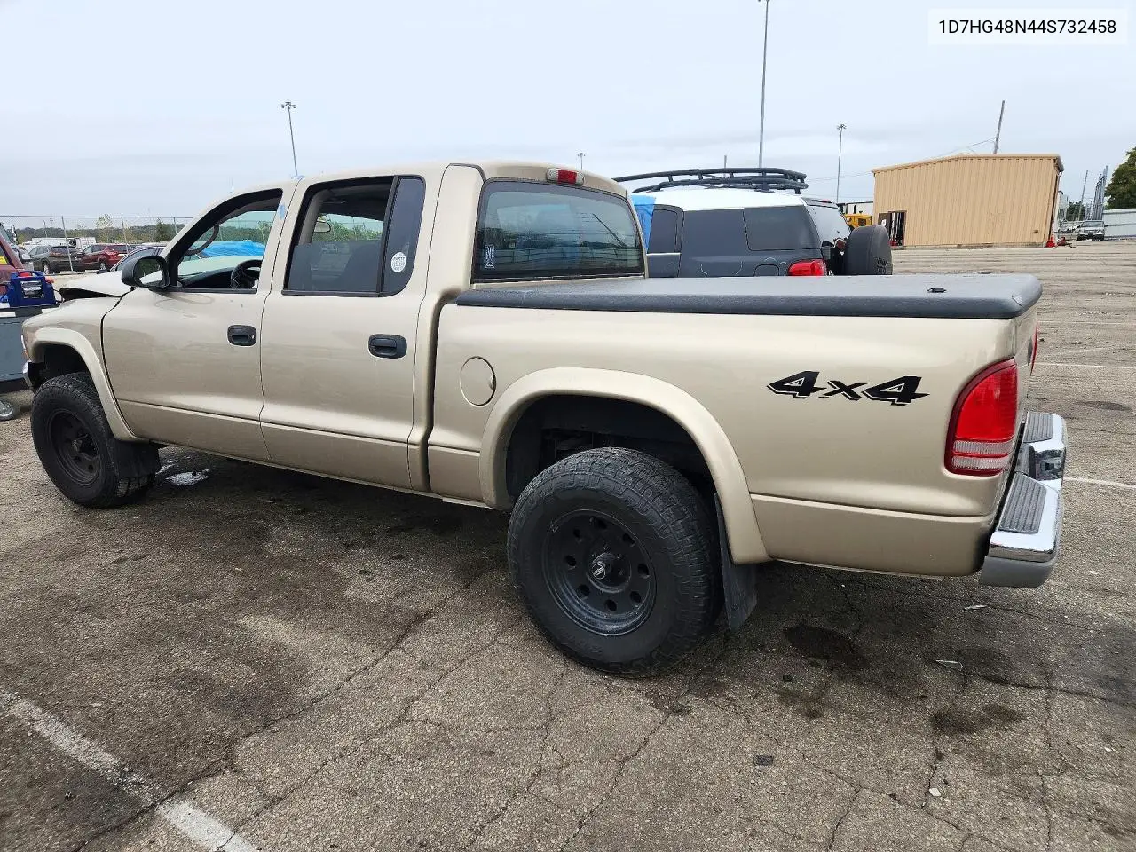 DODGE DAKOTA 2004, VIN 1D7HG48N44S732458
