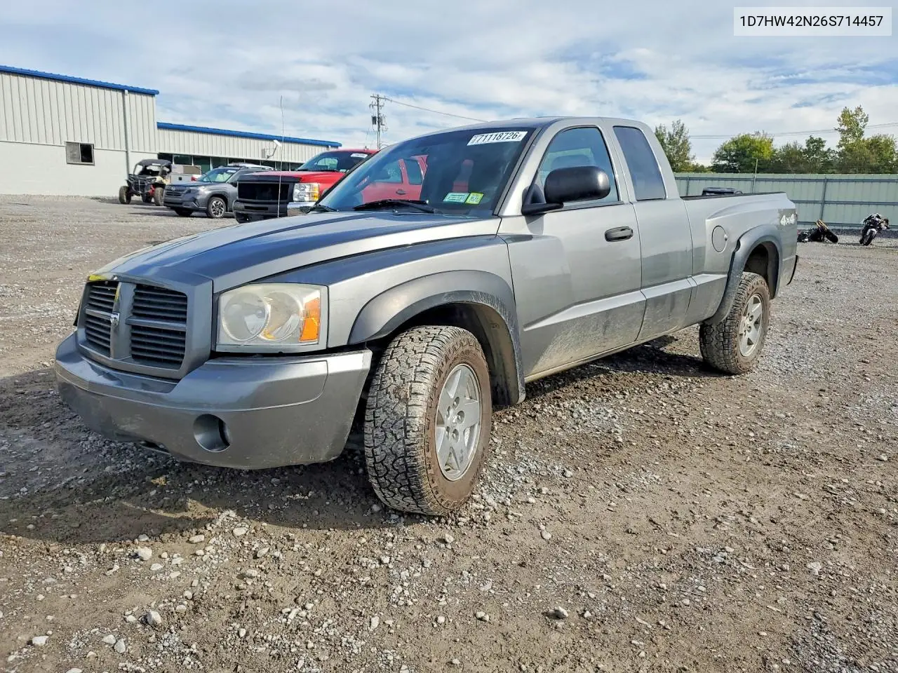 DODGE DAKOTA 2006, VIN 1D7HW42N26S714457