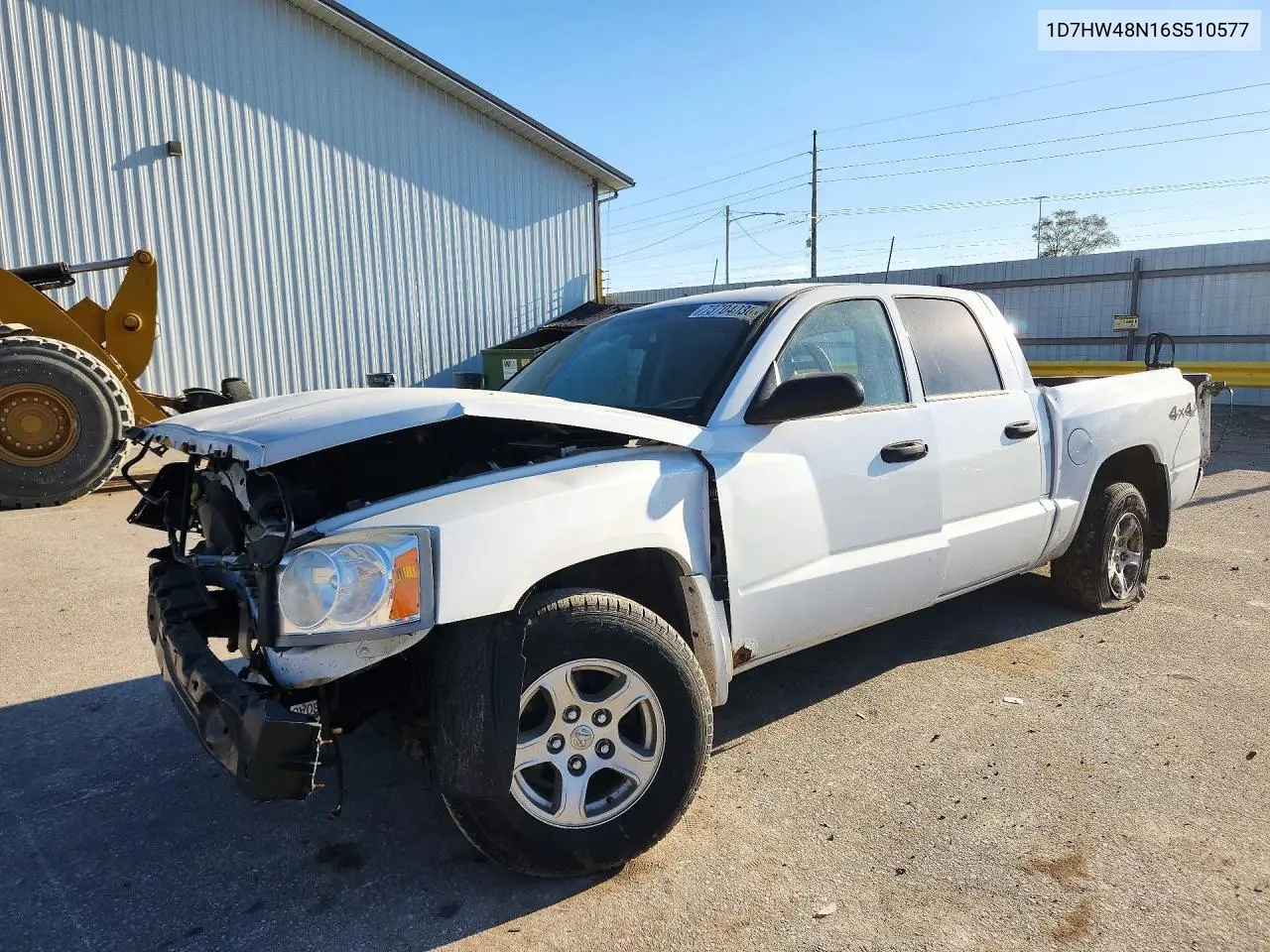 DODGE DAKOTA 2006, VIN 1D7HW48N16S510577