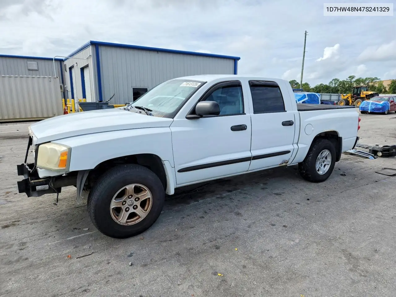 DODGE DAKOTA 2007, VIN 1D7HW48N47S241329