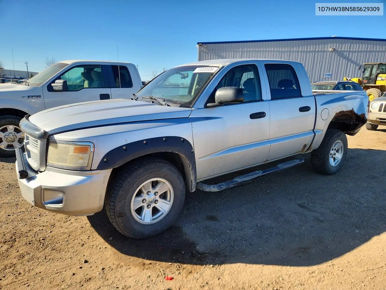 DODGE DAKOTA 2008, VIN 1D7HW38N58S629309
