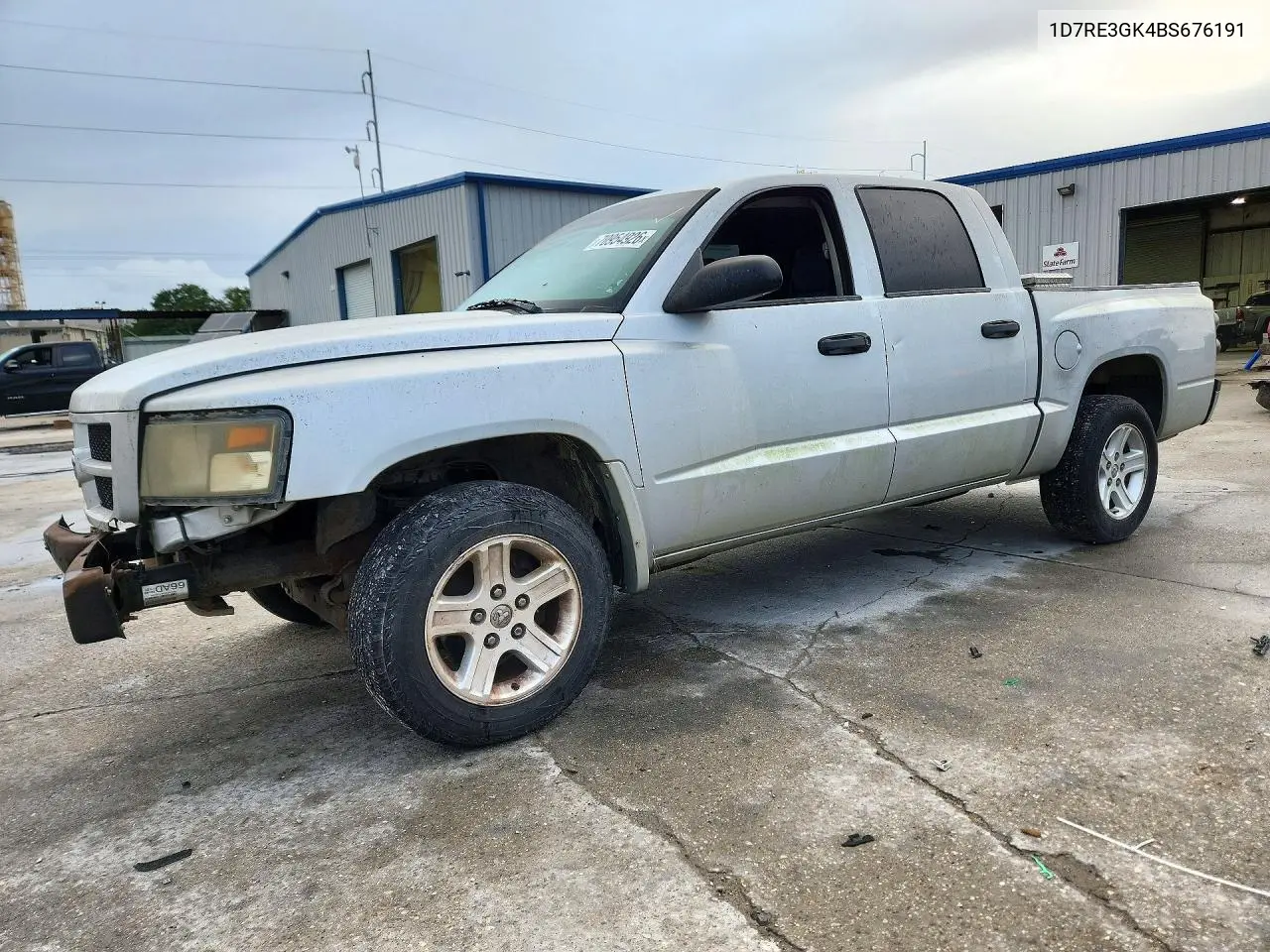 DODGE DAKOTA 2011, VIN 1D7RE3GK4BS676191