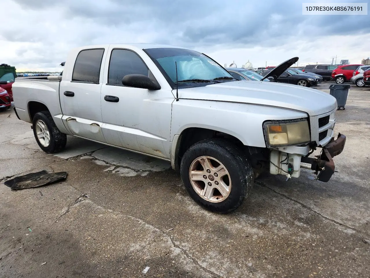 2011 DODGE DAKOTA VIN 1D7RE3GK4BS676191 — фото 4