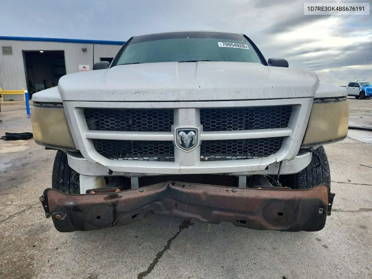2011 DODGE DAKOTA VIN 1D7RE3GK4BS676191 — фото 5