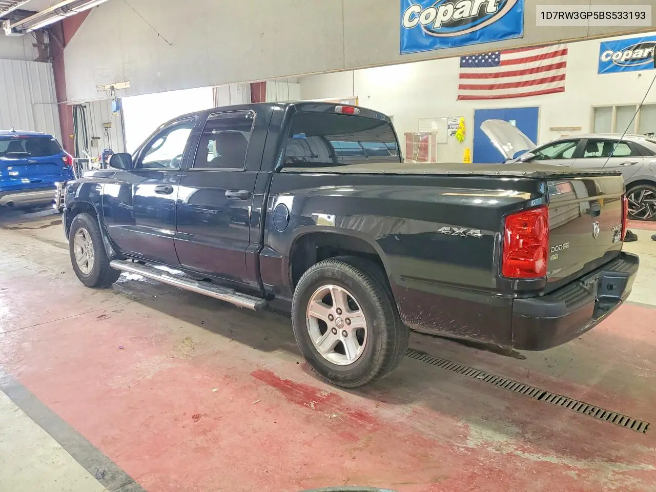 2011 DODGE DAKOTA VIN 1D7RW3GP5BS533193 — фото 2