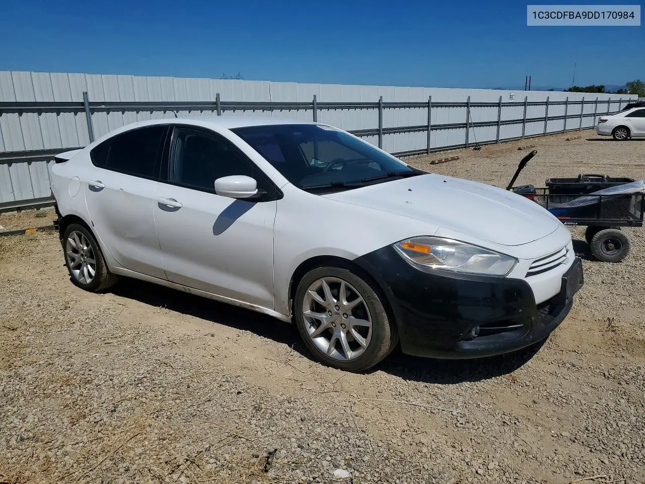 2013 DODGE DART VIN 1C3CDFBA9DD170984 — фото 4