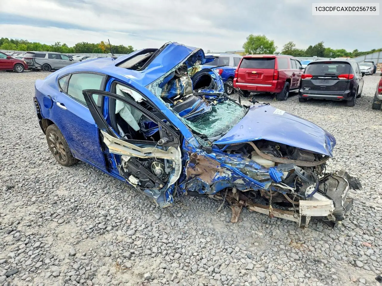 2013 DODGE DART VIN 1C3CDFCAXDD256755 — фото 4