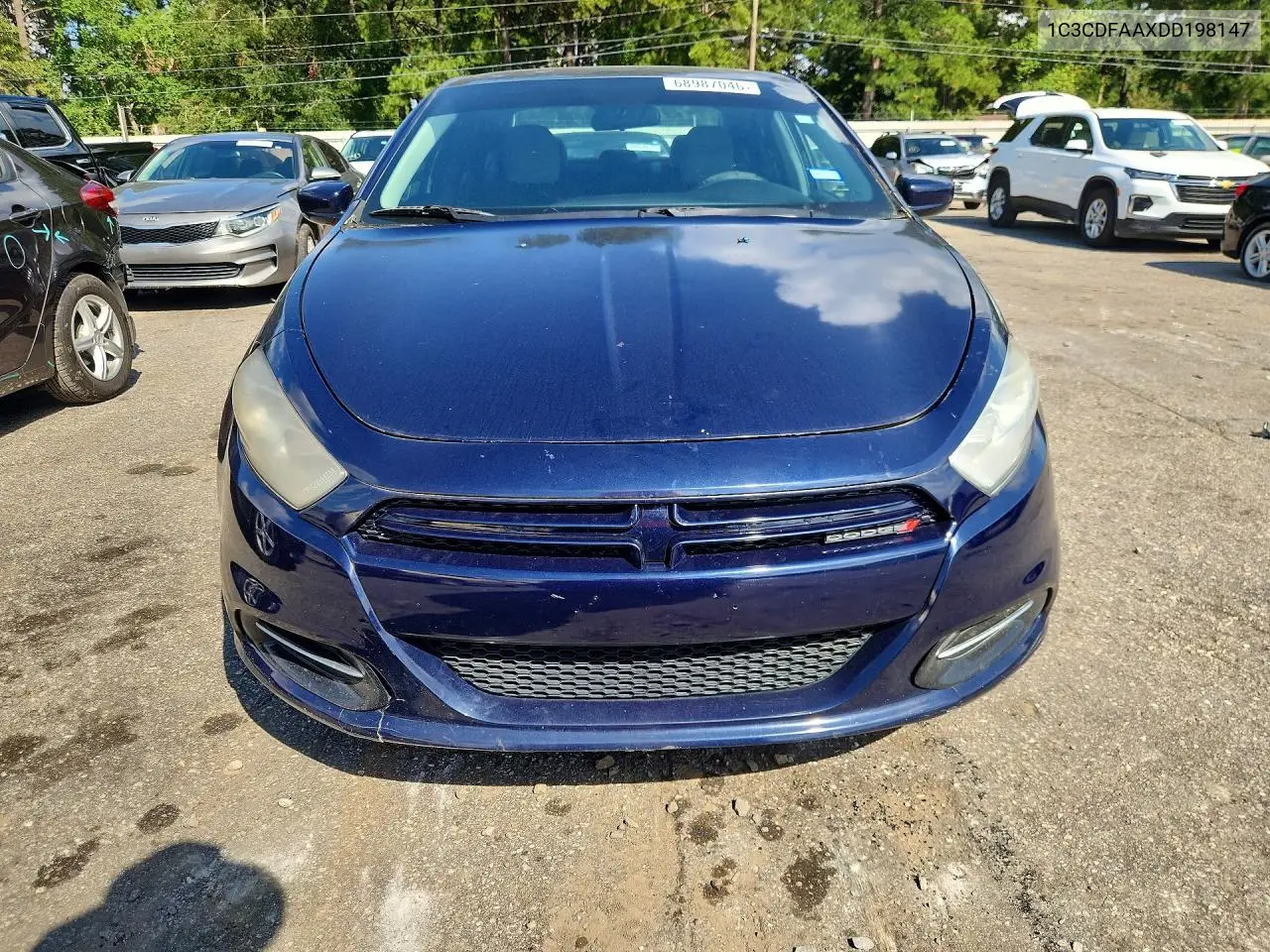 2013 DODGE DART VIN 1C3CDFAAXDD198147 — фото 5