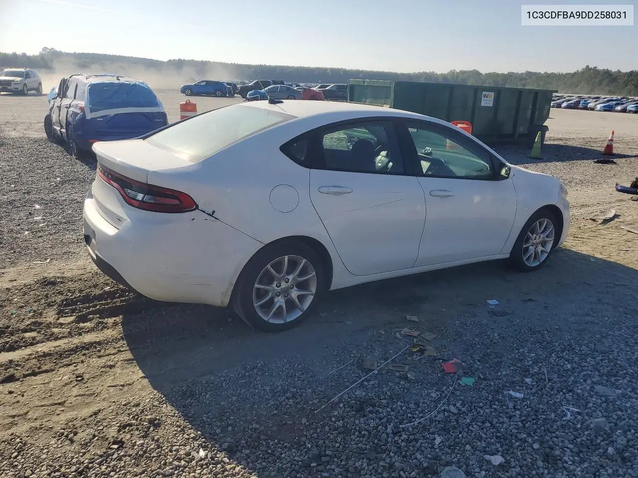 2013 DODGE DART VIN 1C3CDFBA9DD258031 — фото 3