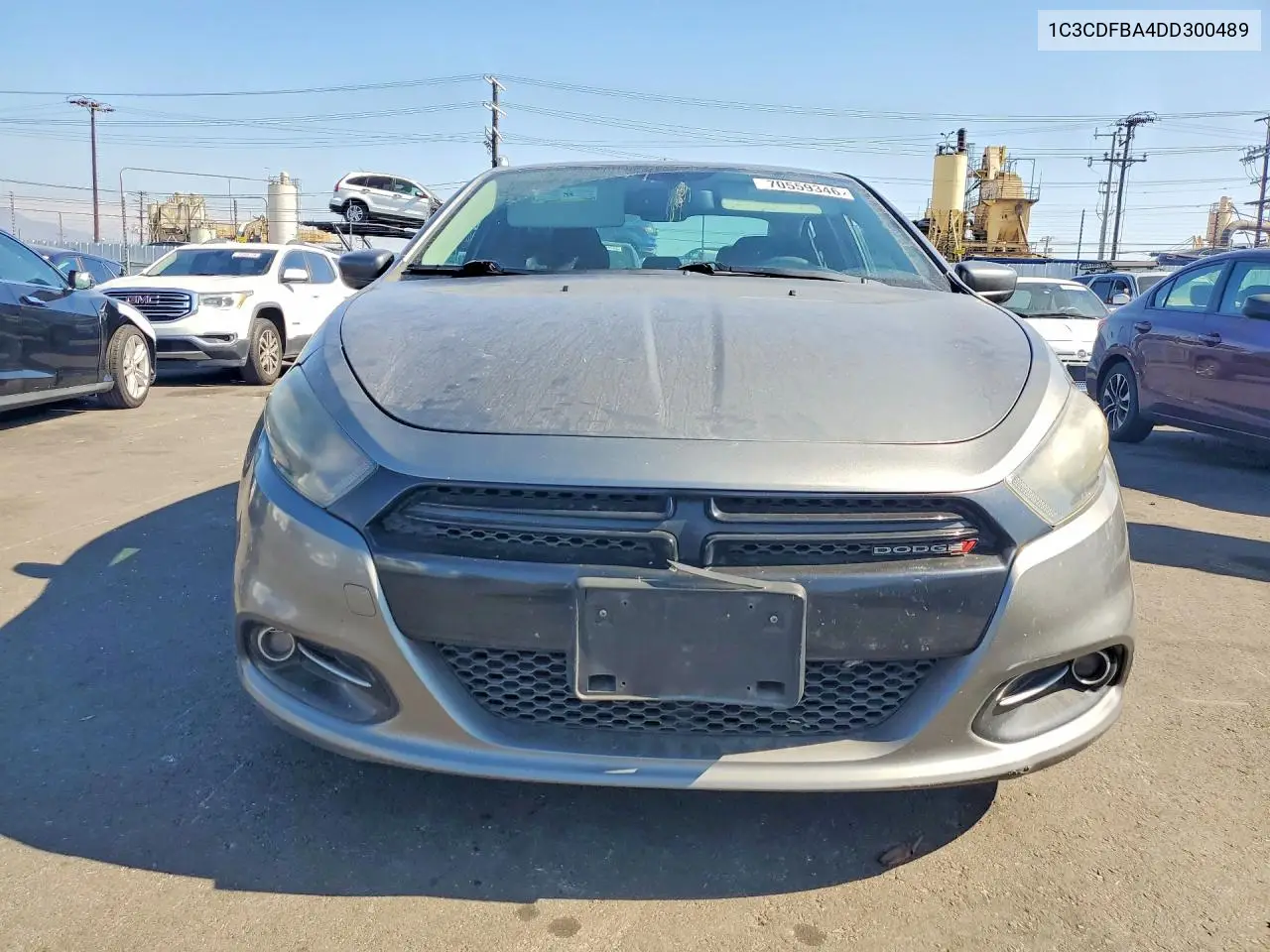 2013 DODGE DART VIN 1C3CDFBA4DD300489 — фото 5