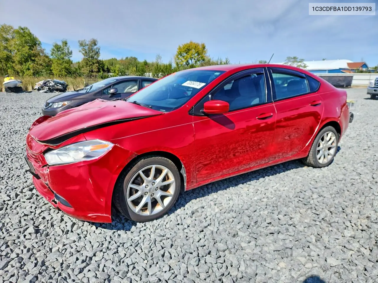 DODGE DART 2013, VIN 1C3CDFBA1DD139793