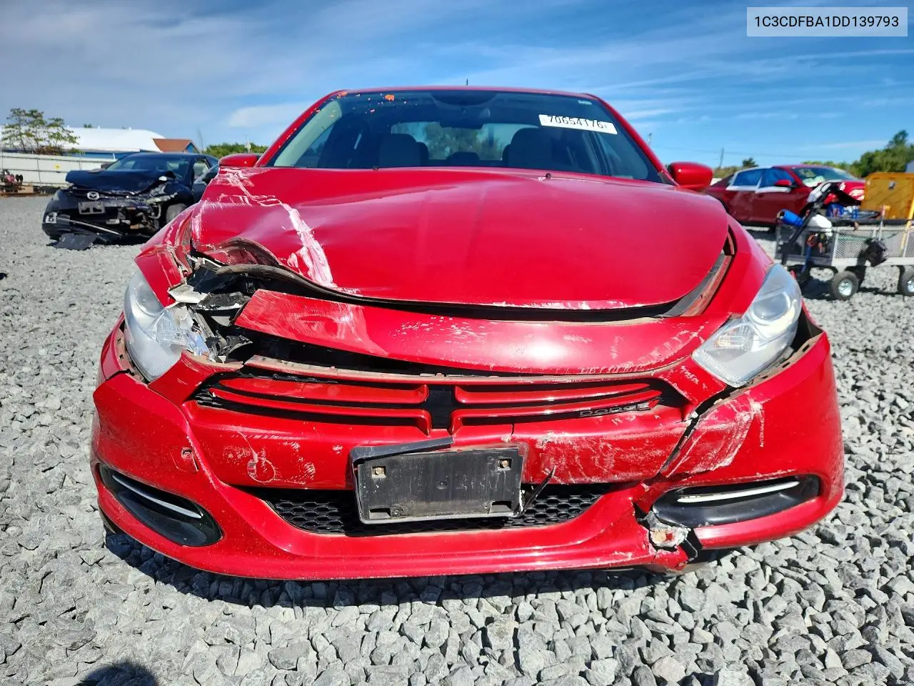 2013 DODGE DART VIN 1C3CDFBA1DD139793 — фото 5