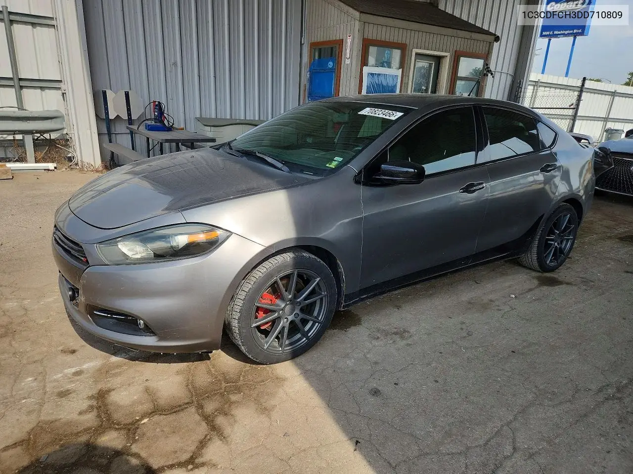 DODGE DART 2013, VIN 1C3CDFCH3DD710809