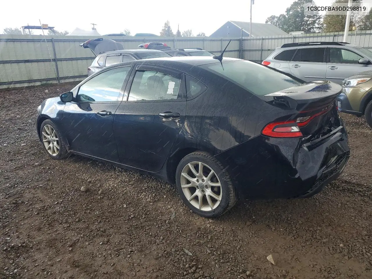 2013 DODGE DART VIN 1C3CDFBA9DD298819 — фото 2
