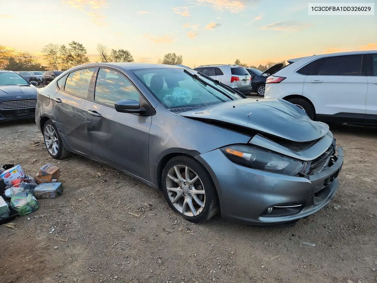 2013 DODGE DART VIN 1C3CDFBA1DD326029 — фото 4