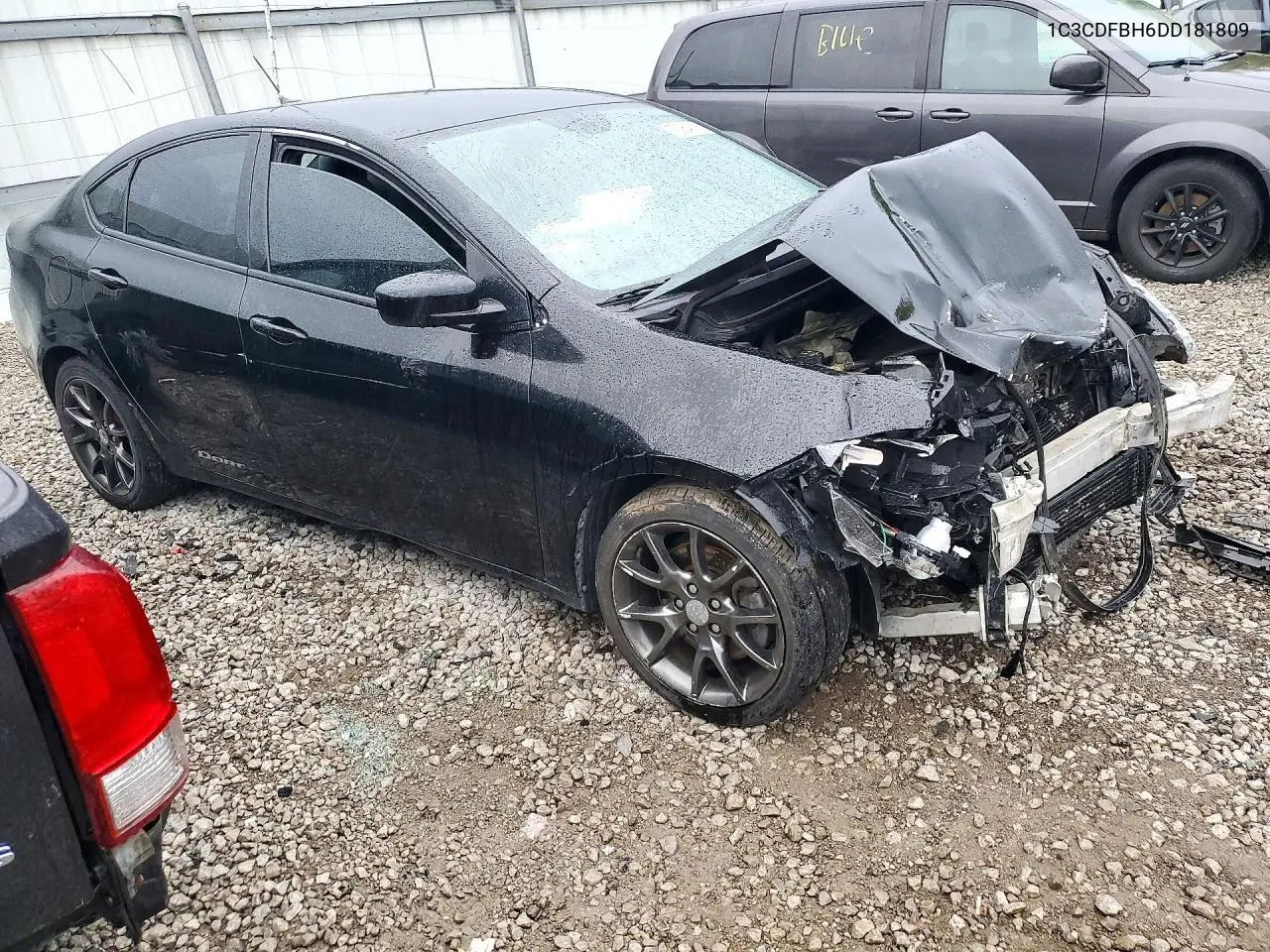 2013 DODGE DART VIN 1C3CDFBH6DD181809 — фото 4