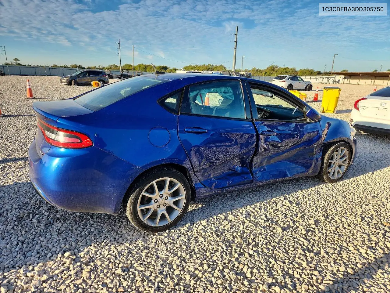 2013 DODGE DART VIN 1C3CDFBA3DD305750 — фото 3