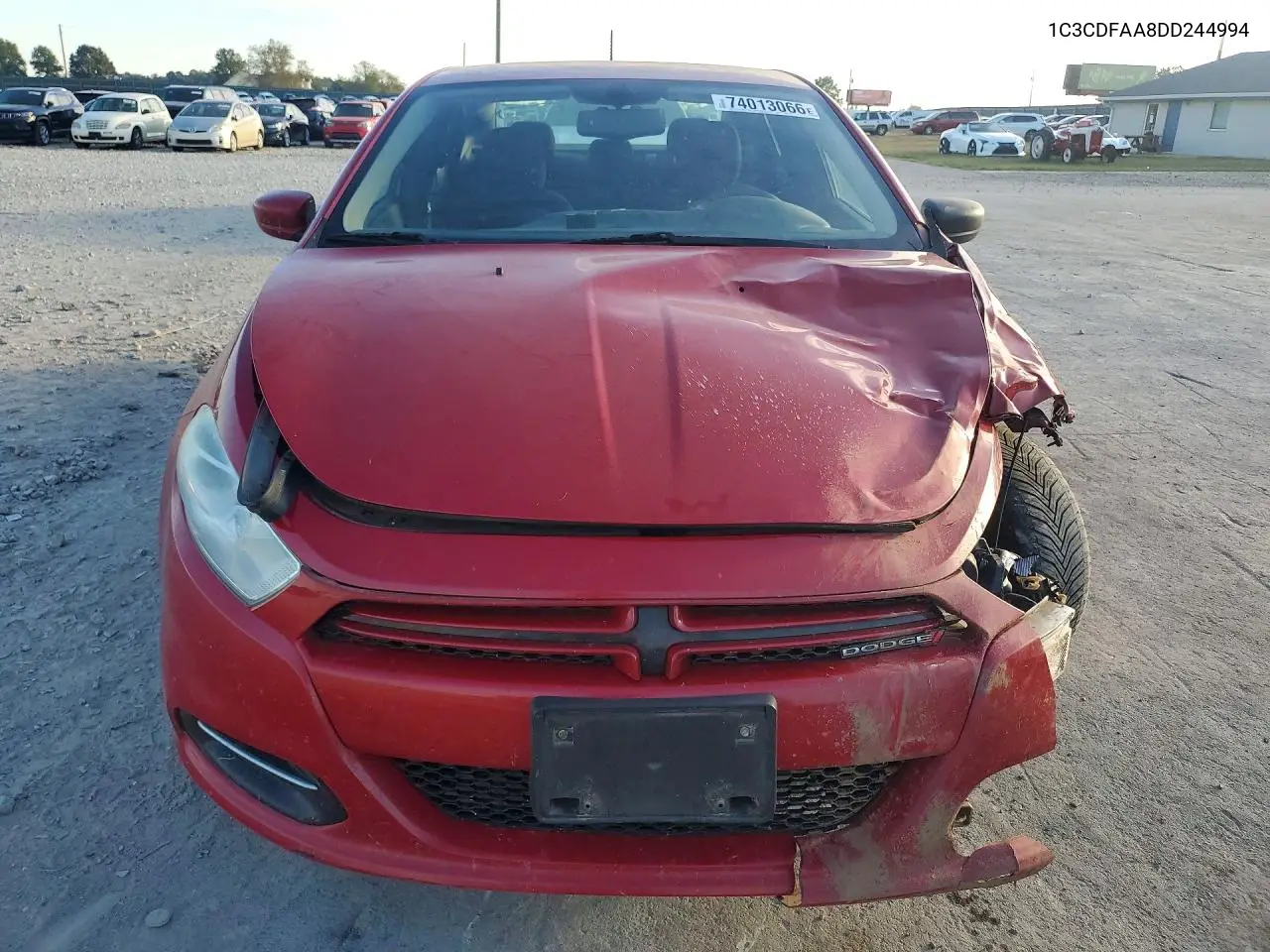 2013 DODGE DART VIN 1C3CDFAA8DD244994 — фото 5