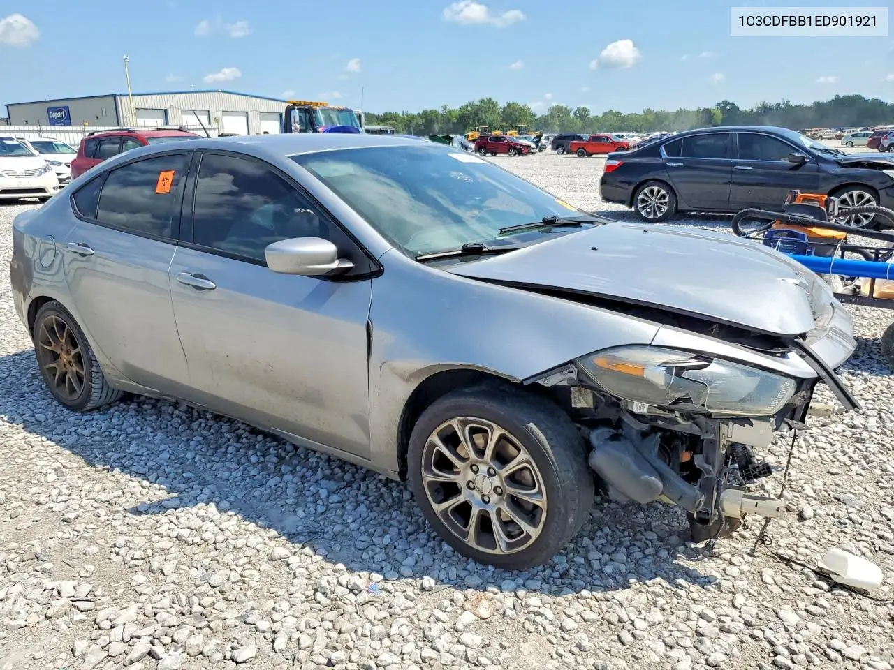 2014 DODGE DART VIN 1C3CDFBB1ED901921 — фото 4