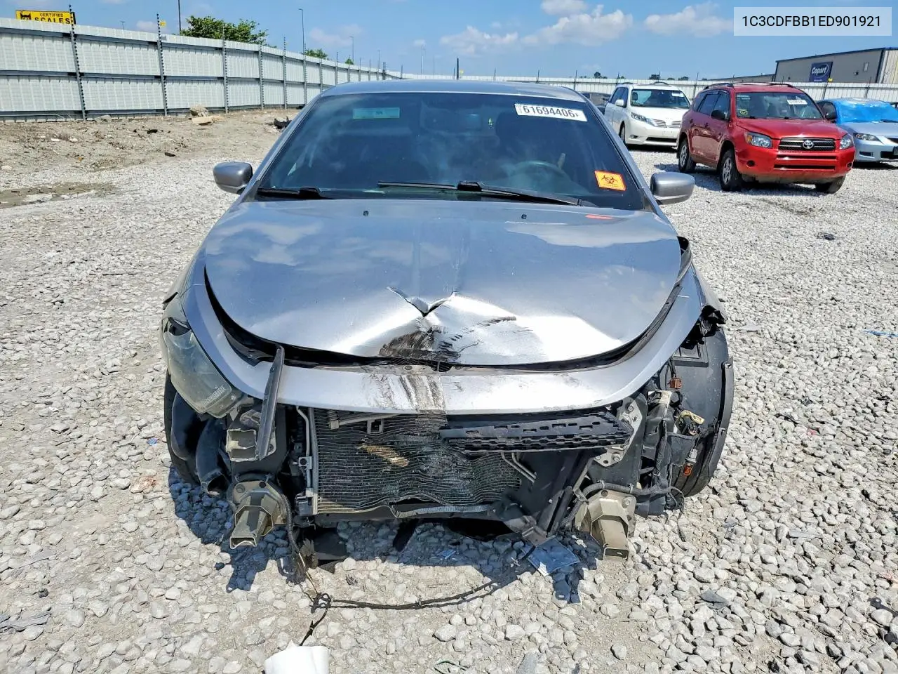 2014 DODGE DART VIN 1C3CDFBB1ED901921 — фото 5