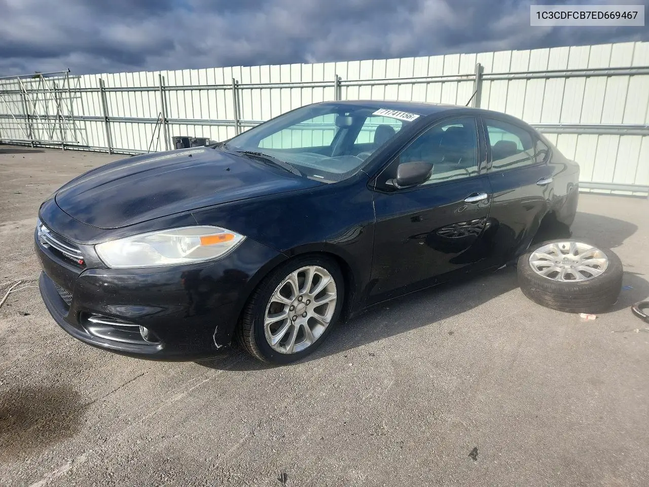 DODGE DART 2014, VIN 1C3CDFCB7ED669467