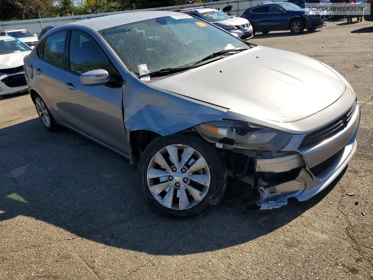 2014 DODGE DART VIN 1C3CDFBB9ED830791 — фото 4