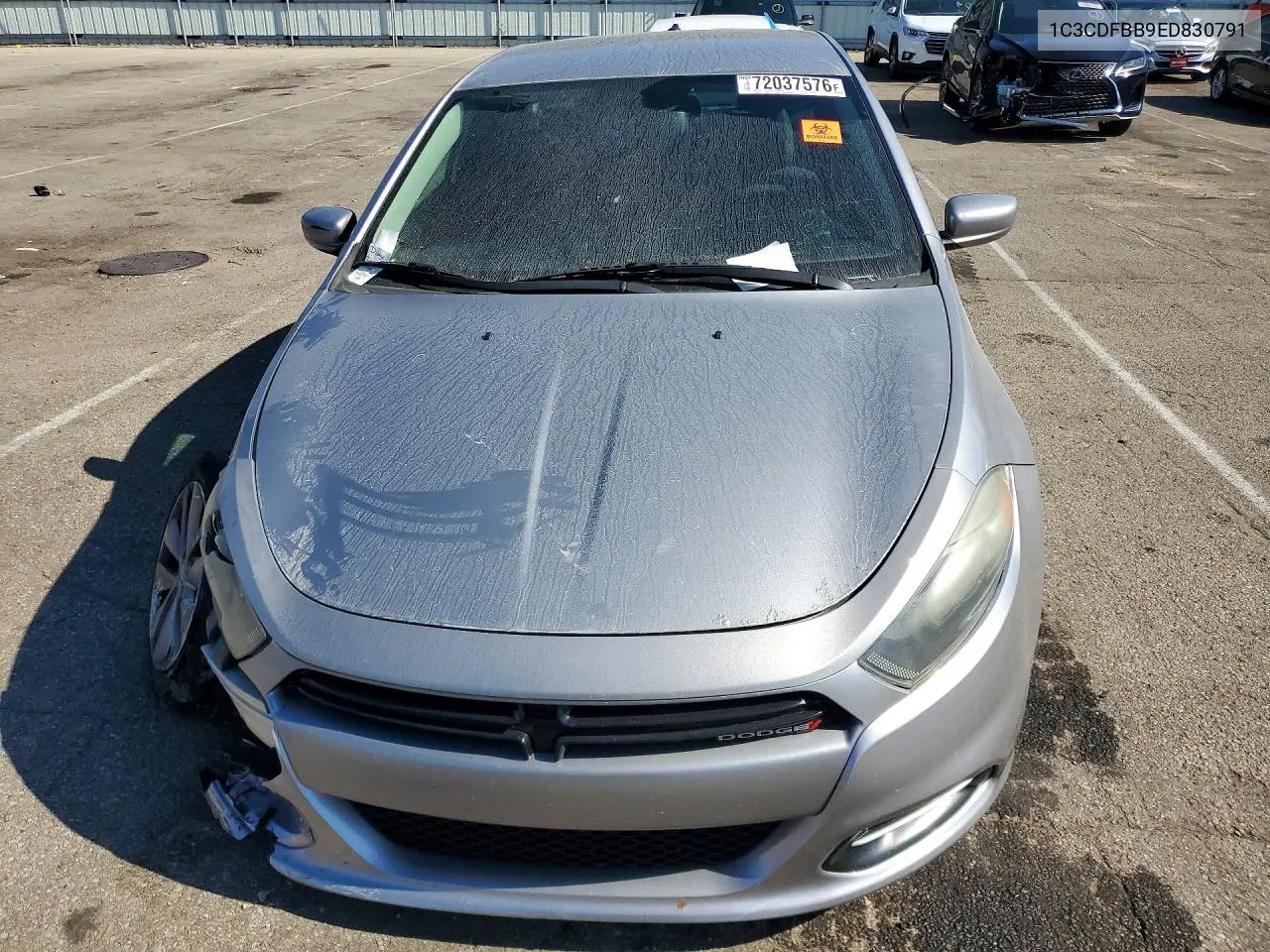 2014 DODGE DART VIN 1C3CDFBB9ED830791 — фото 5
