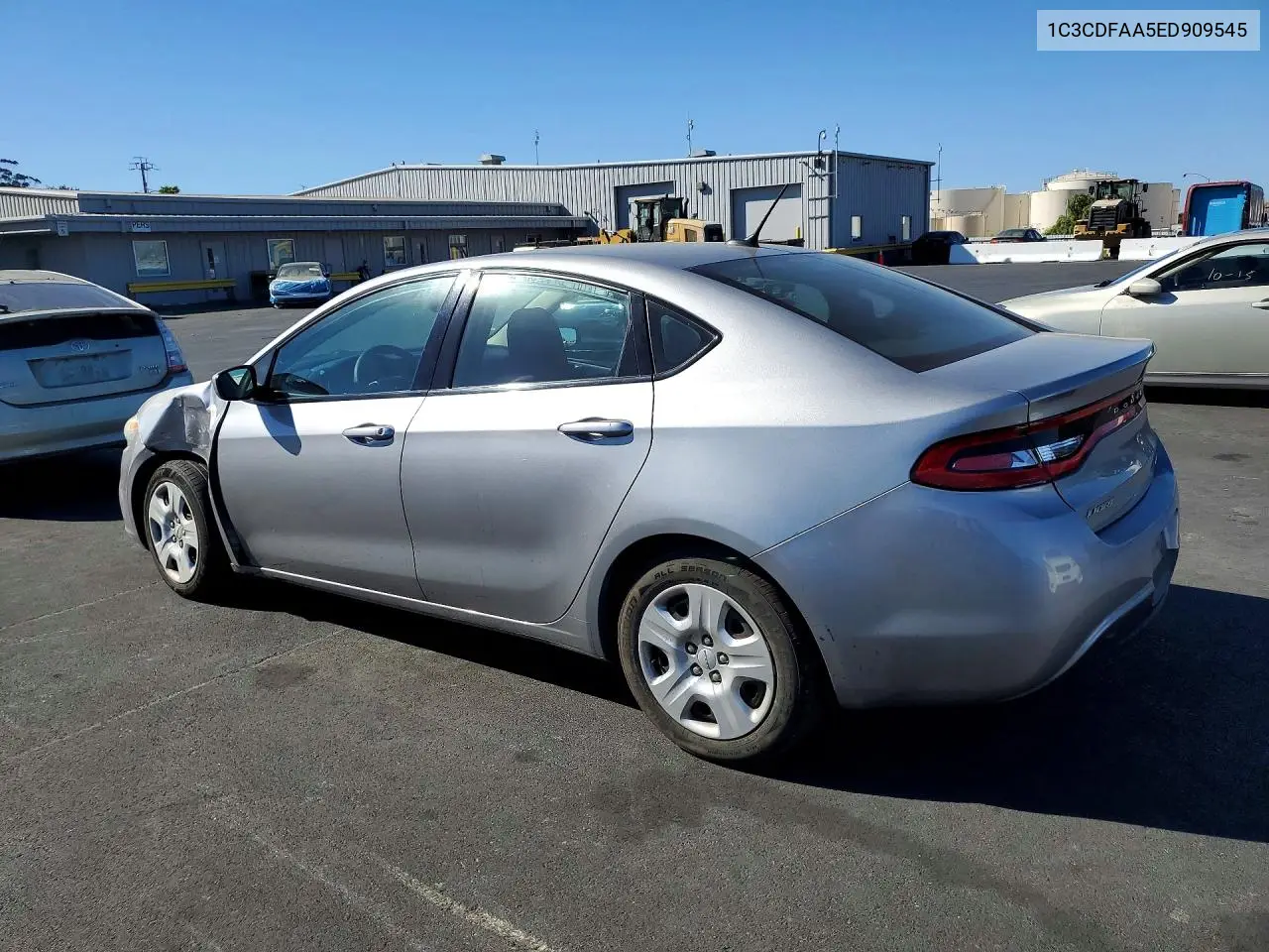 2014 DODGE DART VIN 1C3CDFAA5ED909545 — фото 2