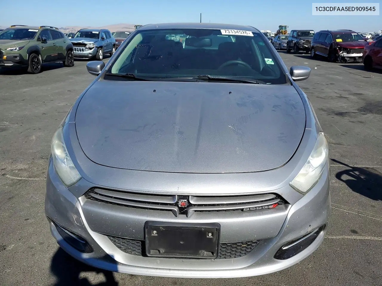2014 DODGE DART VIN 1C3CDFAA5ED909545 — фото 5