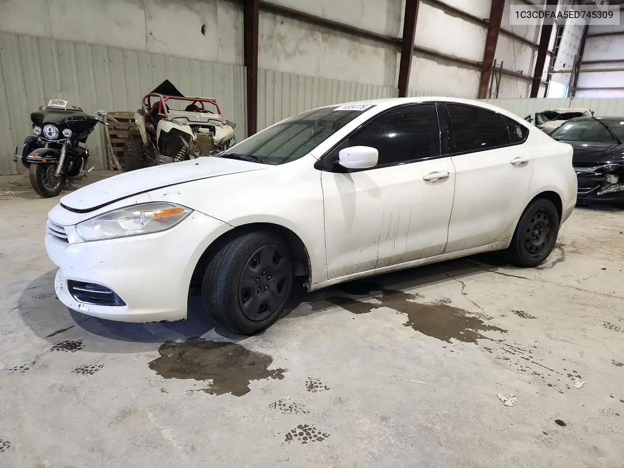 DODGE DART 2014, VIN 1C3CDFAA5ED745309