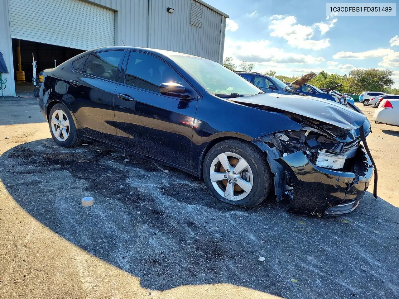 2015 DODGE DART VIN 1C3CDFBB1FD351489 — фото 4