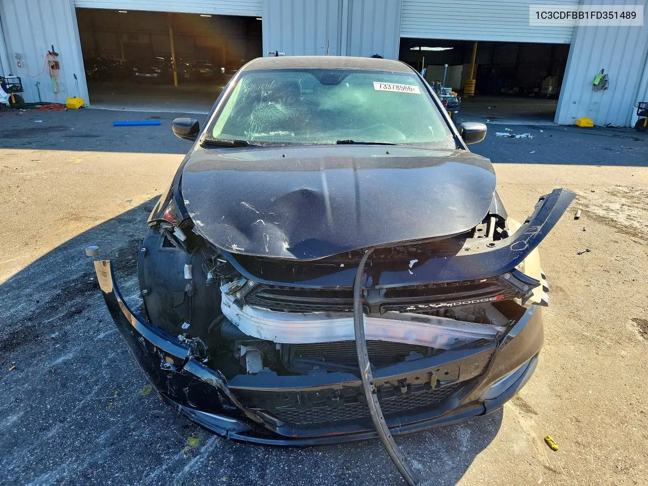 2015 DODGE DART VIN 1C3CDFBB1FD351489 — фото 5