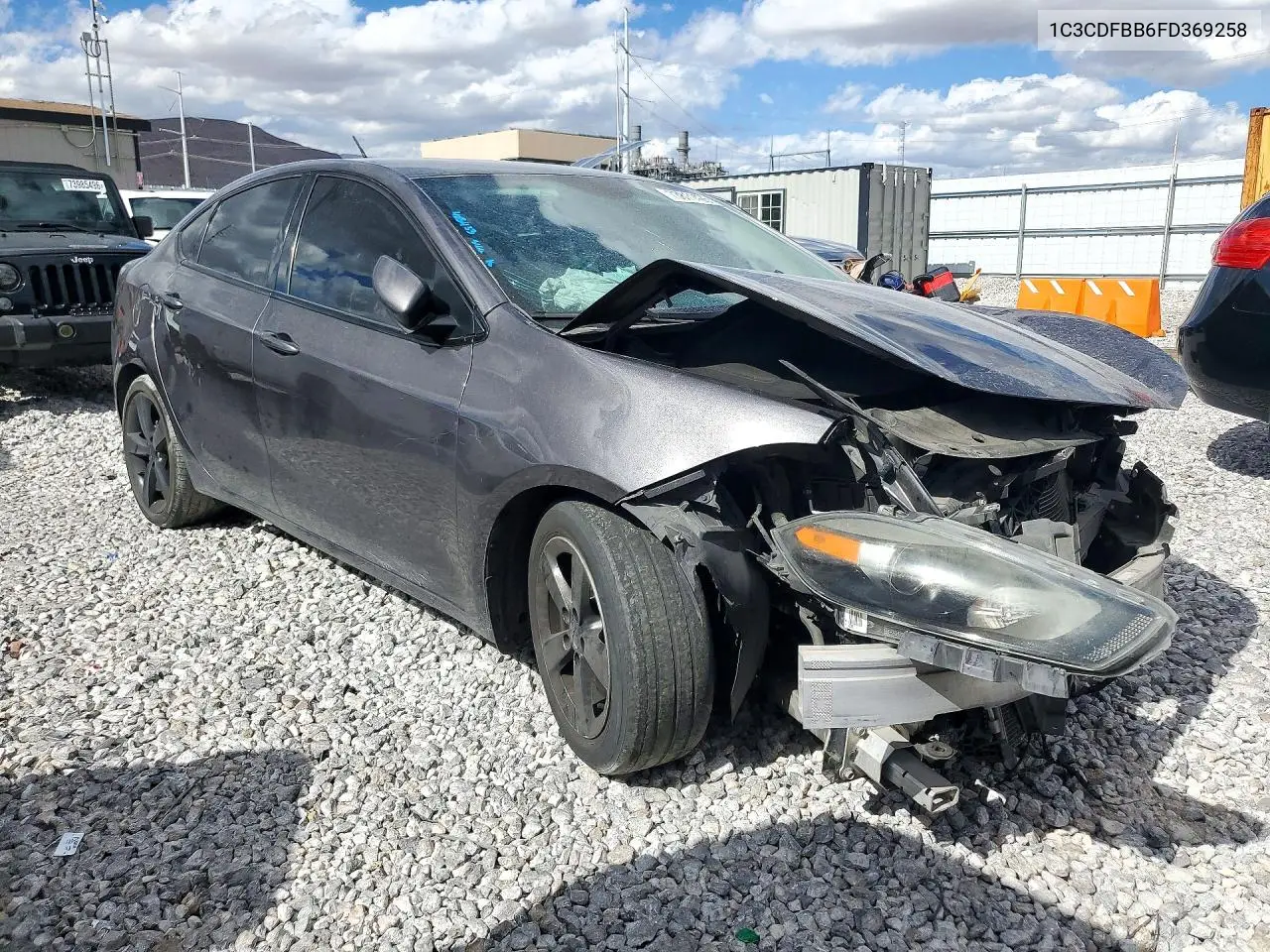 2015 DODGE DART VIN 1C3CDFBB6FD369258 — фото 4