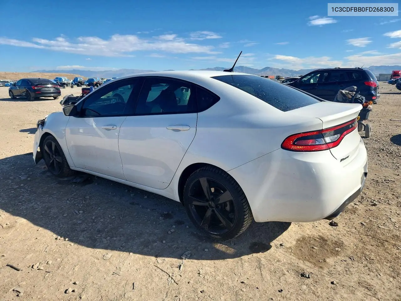 2015 DODGE DART VIN 1C3CDFBB0FD268300 — фото 2