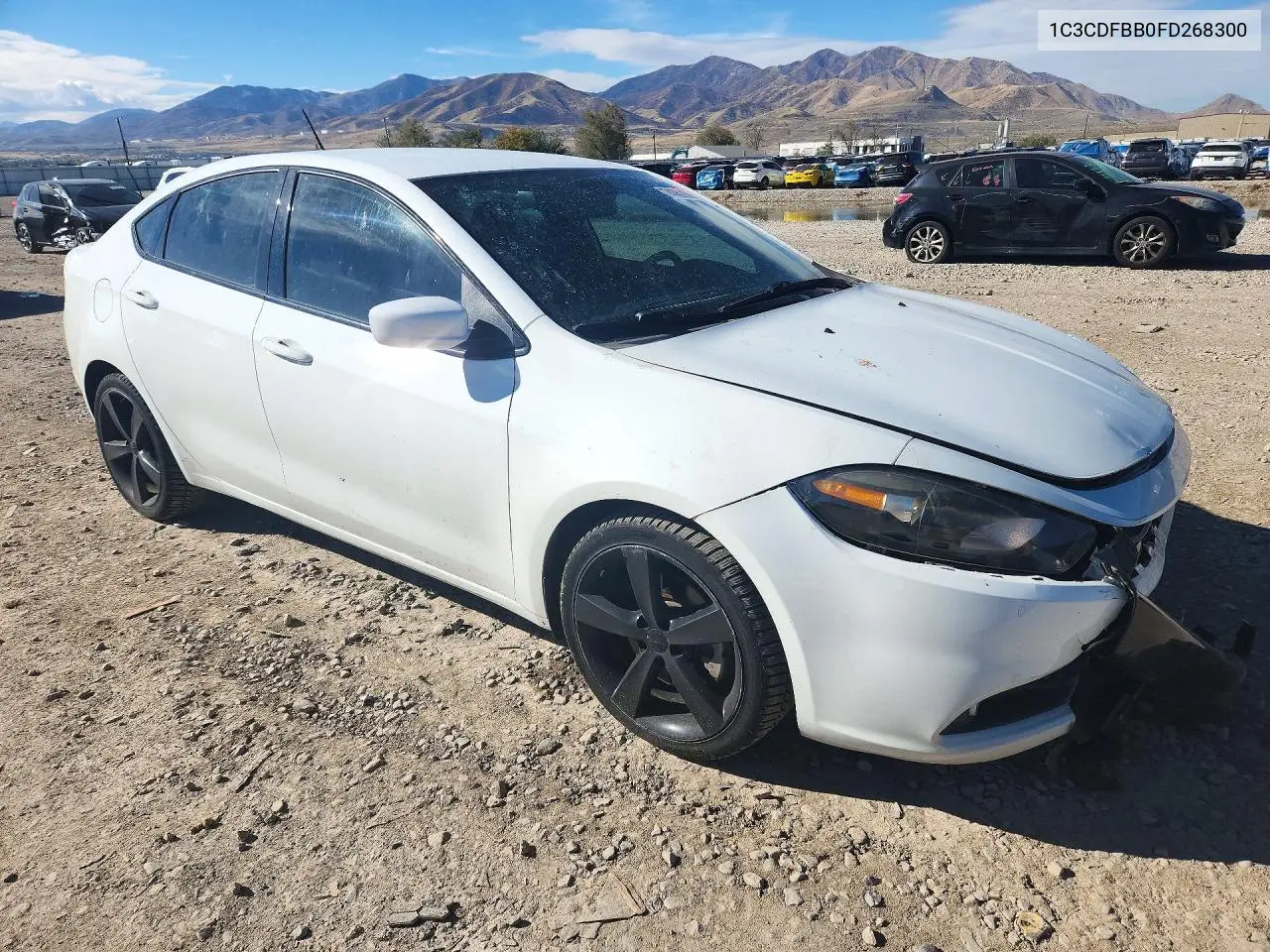 2015 DODGE DART VIN 1C3CDFBB0FD268300 — фото 4