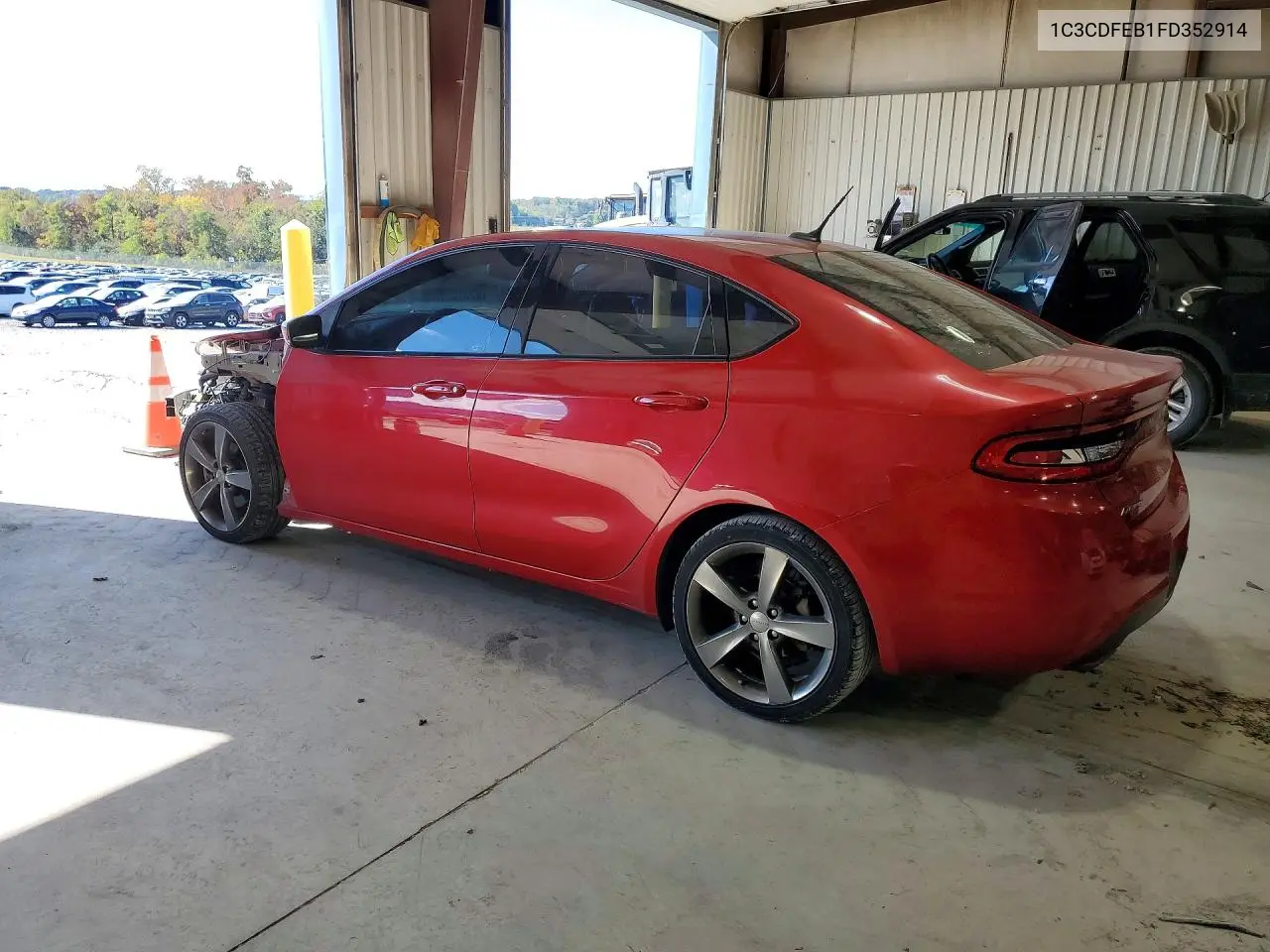 2015 DODGE DART VIN 1C3CDFEB1FD352914 — фото 2