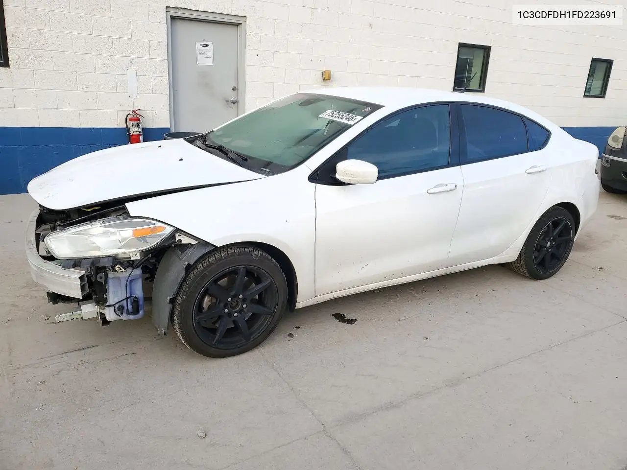 DODGE DART 2015, VIN 1C3CDFDH1FD223691