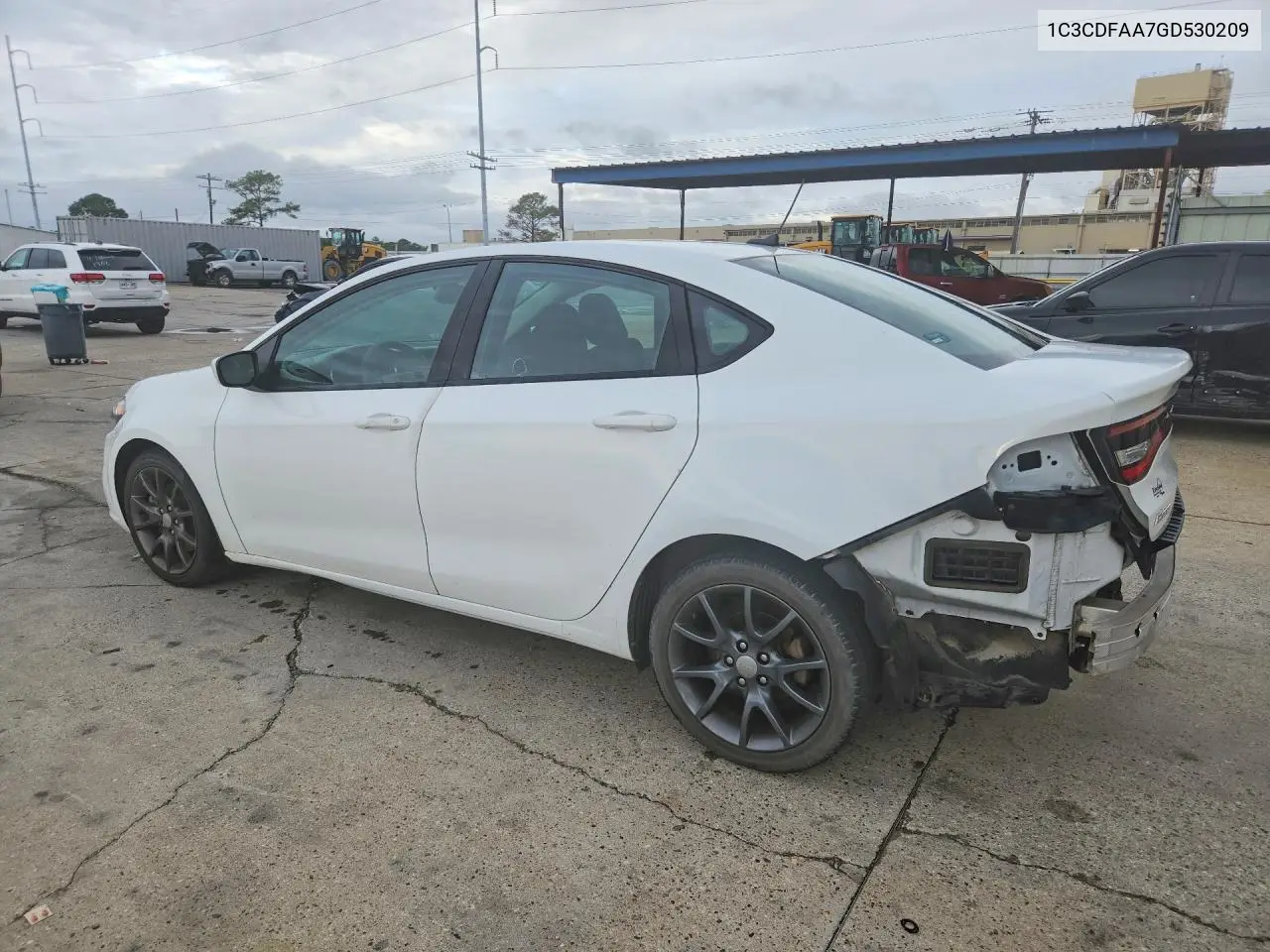 2016 DODGE DART VIN 1C3CDFAA7GD530209 — фото 2